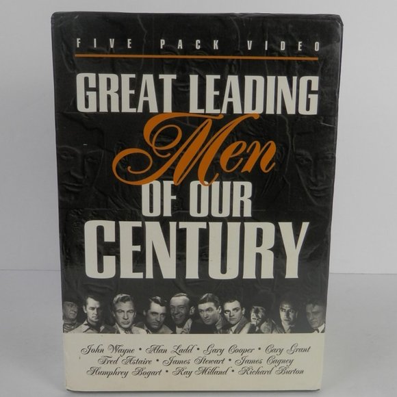Hollywood Legends The 10 Leading Men VHS Tapes - Picture 1 of 5
